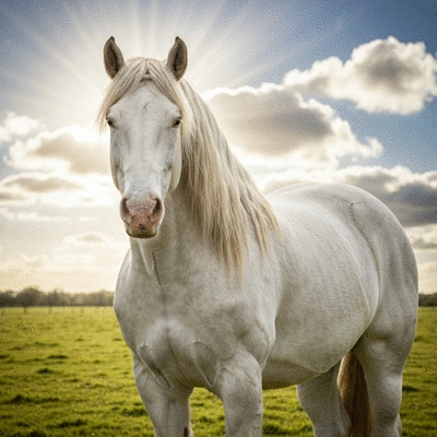 Child joyfully riding a classic wooden rocking horse in a bright nursery