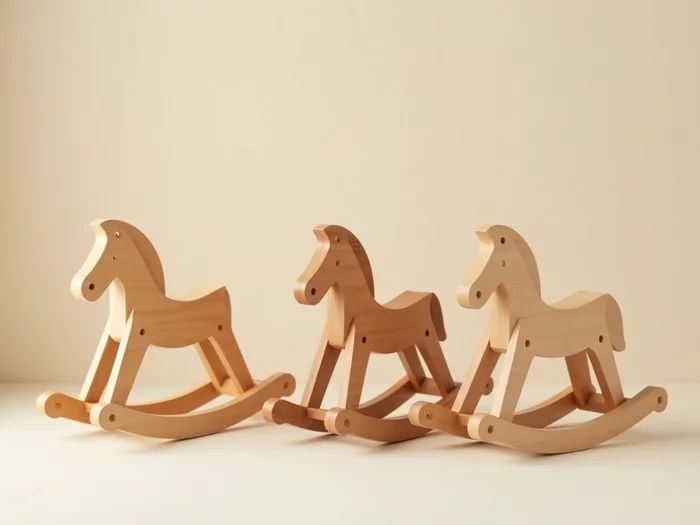 Rocking Horse Materials: A Comparison of Oak, Pine, and Poplar Wood